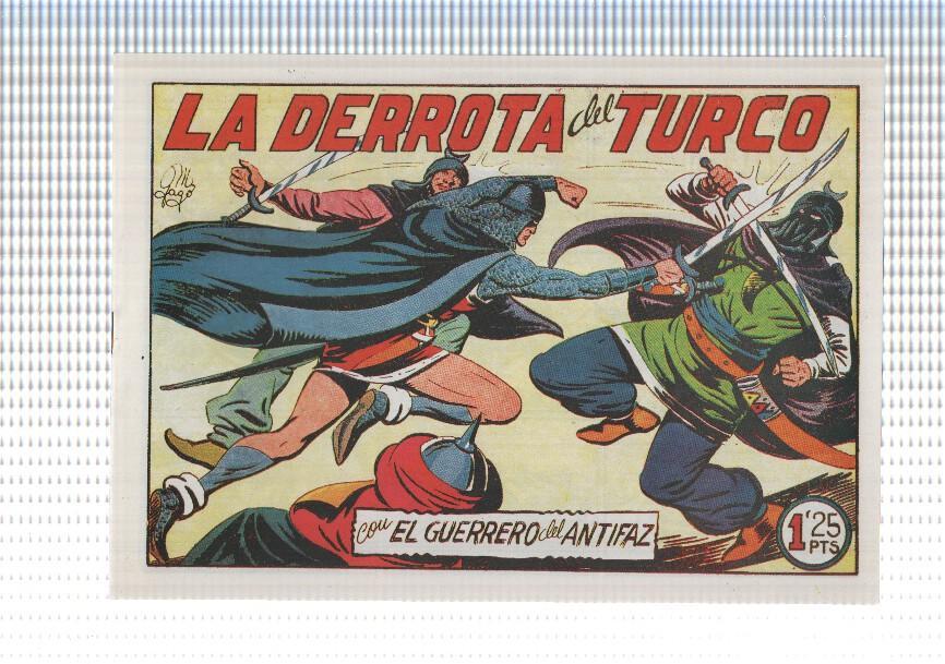 Facsimil: El Guerrero del Antifaz nº 162: la derrota del turco