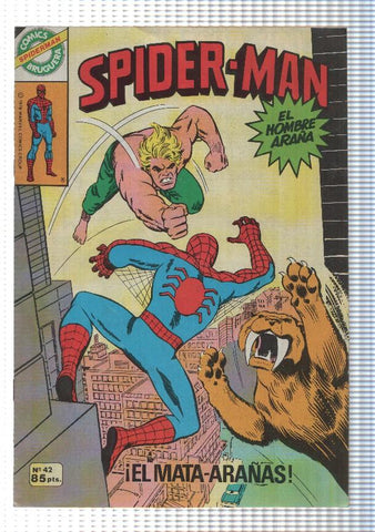 Bruguera: Spiderman numero 42: El mata arañas