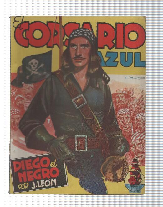 El Corsario Azul numero 05: Diego el negro