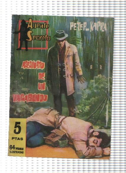 Aventuras Ilustradas Ferma: Agente Secreto numero 17: Asesinato de un vagabundo, trasera ficha foto de Maurice Ronet