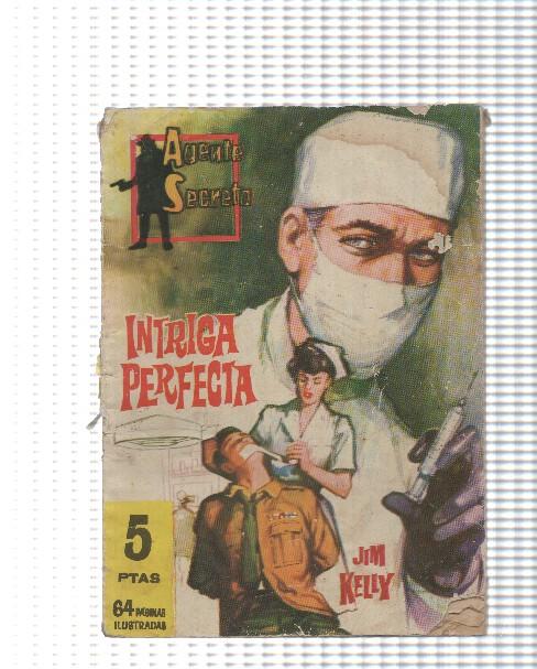 Aventuras Ilustradas Ferma: Agente Secreto numero 19: Intriga perfecta , trasera ficha foto de Gerard Blain