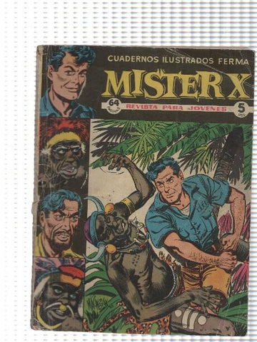 coleccion Aventuras Ilustradas Ferma numero 41: Mister X