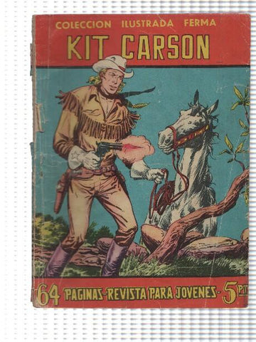 coleccion Aventuras Ilustradas Ferma numero 72: Kit Carson