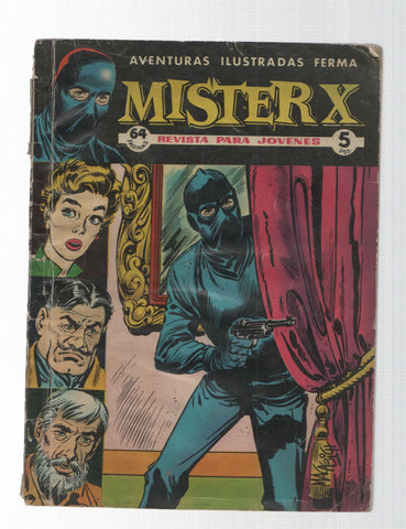 coleccion Aventuras Ilustradas Ferma numero ?: Mister X