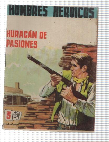 Hombres Heroicos numero 5: Huracan de pasiones,trasera foto artista Jean Vallerie