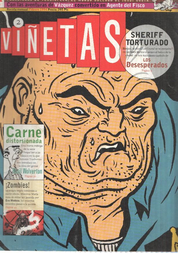 Glenat: Viñetas revista mensual numero 02: articulo sobre Basil Wolverton