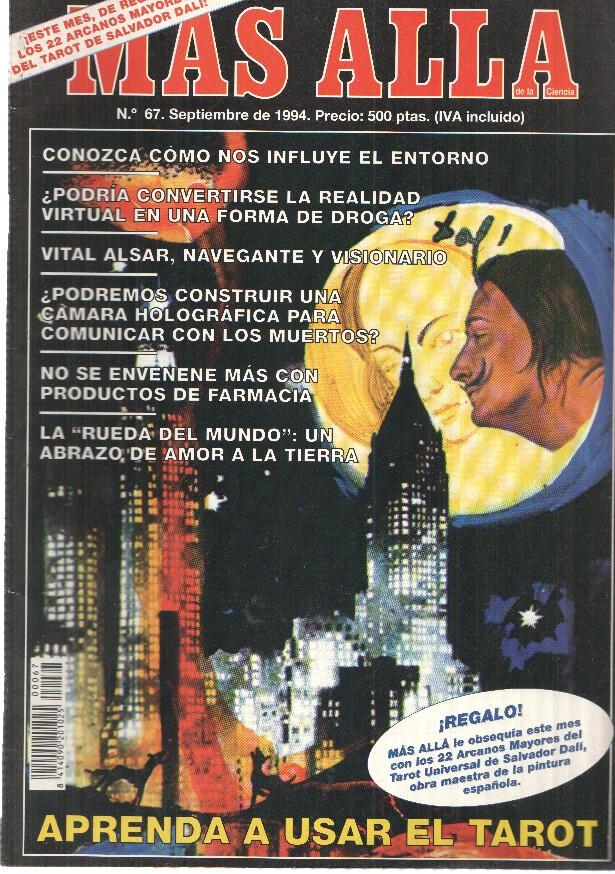 Revista Mas Alla numero 067: Aprenda a usar el Tarof, Vital Alsar navegante y visionario
