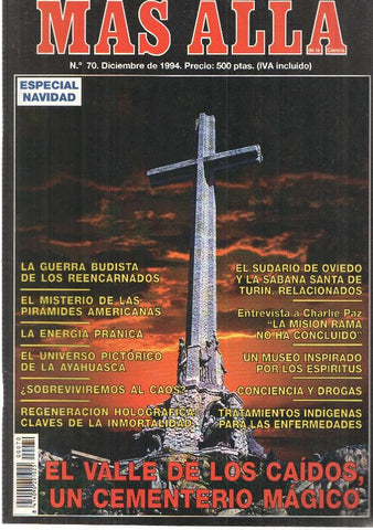 Revista Mas Alla numero 070: El valle de los caidos un cementerio magico