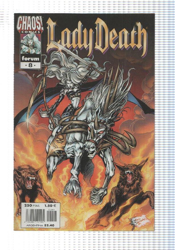 Planeta: Lady Death numero 08: Conmocion, cuarta parte