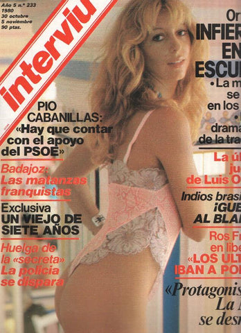INTERVIU Volumen 0233: PROTAGONISTAS, la Miss desnuda