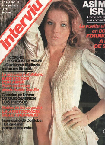 INTERVIU Volumen 0091: PATRICIA GRANADA, nada que ocultar