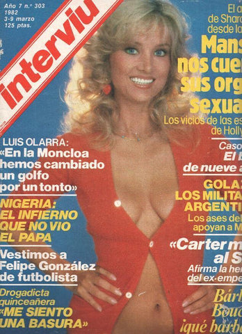 INTERVIU Volumen 0303: BARBARA BOUCHET, que barbara