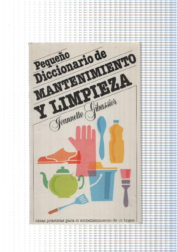 Pequeño diccionario de Mantenimiento y limpieza