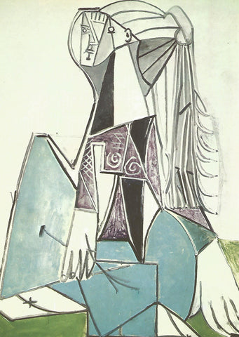 Lamina 133: Pablo Picasso: Retrato de Sylvette