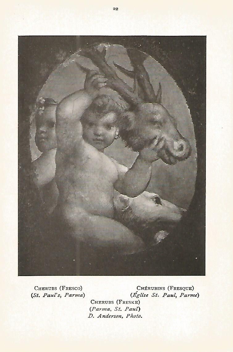 Lamina 103: CORREGGIO. Querubines