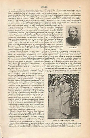 LAMINA ESPASA 5121: Estatua de Luisa Michel por Dere