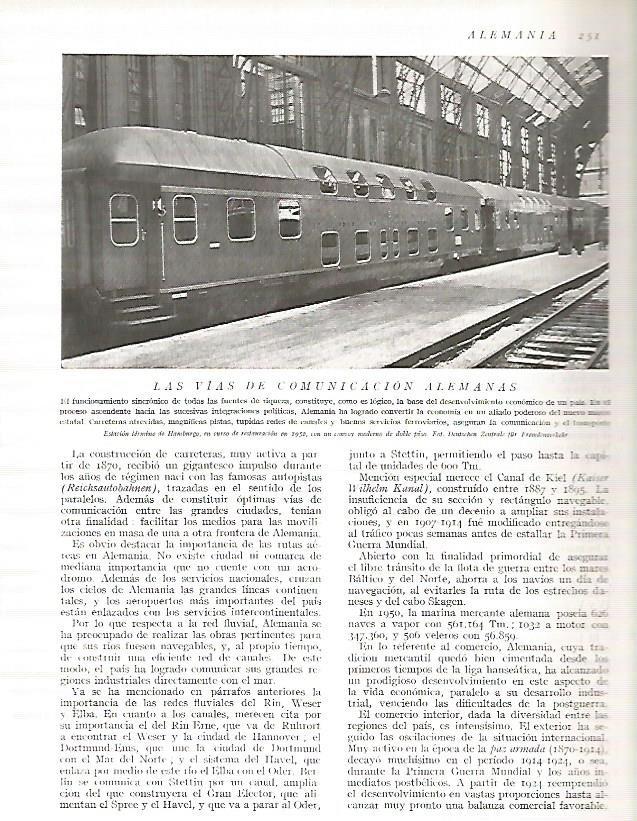 LAMINA 3171: ALEMANIA. Estacion de Hamburgo
