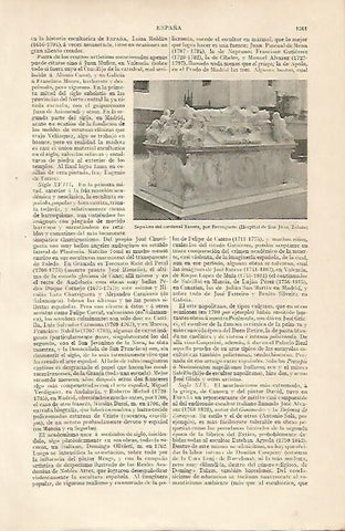 LAMINA ESPASA 10384: Sepulcro del Cardenal Tavera en Toledo