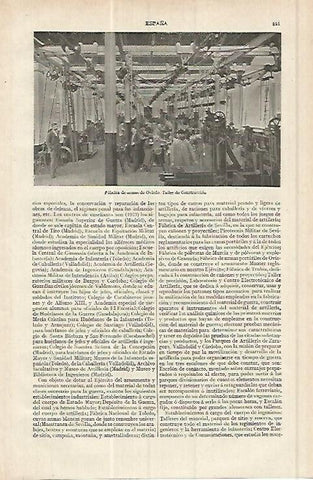 LAMINA ESPASA 17230: Fabrica de armas en Oviedo