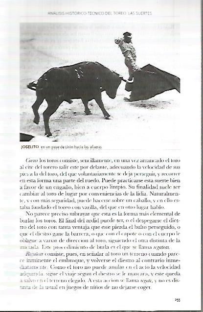 LAMINA COSSIO 50144: Joselito en un pase de tiron hacia las afueras