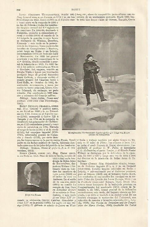 LAMINA ESPASA 19263: El explorador Nordenskiold