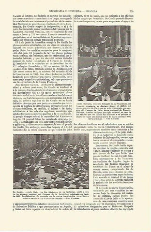 LAMINA ESPASA 21732: De Gaulle en el Consejo de la Republica