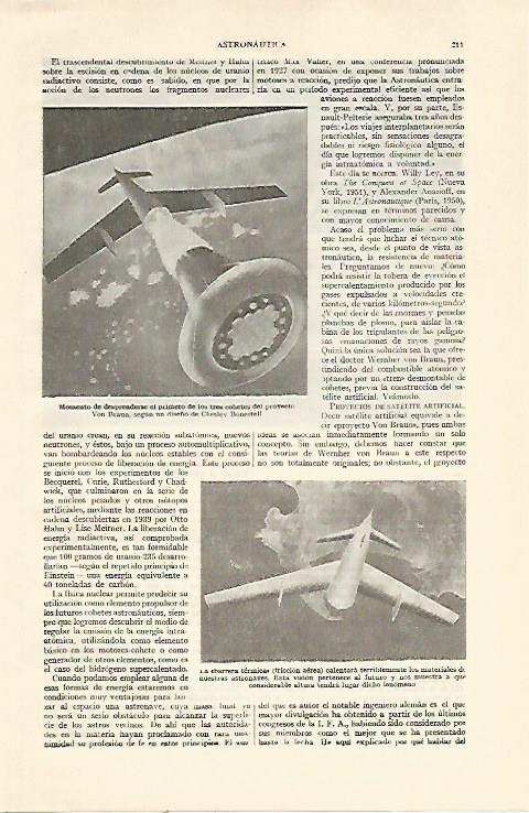 LAMINA ESPASA 21910: Cohete del proyecto Von Braun