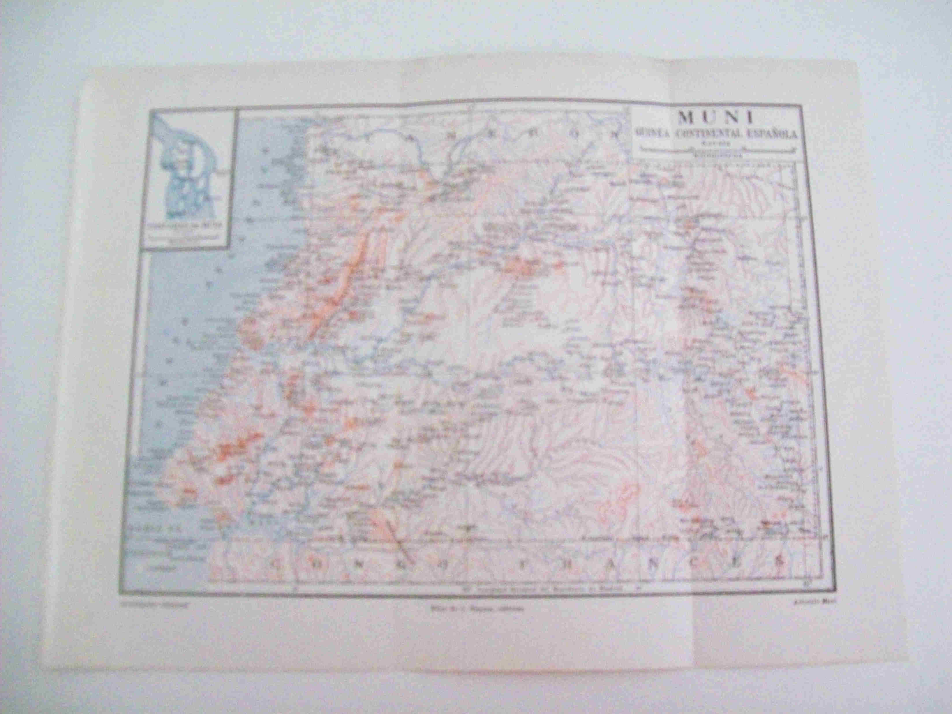 LAMINA ESPASA 11486: Mapa de Muni