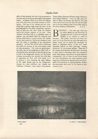 LAMINA 7154: The Marsh por L. Mendyanszky