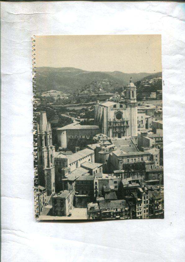 Lamina con vistas de: Catedral de Gerona y S¡Agaro en Gerona