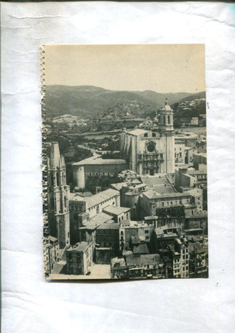 Lamina con vistas de: Catedral de Gerona y S¡Agaro en Gerona