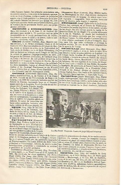 LAMINA ESPASA 22608: Los Boy Scouts por G. Hillyard