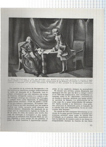 Lamina: Firma del Concordato de 1753