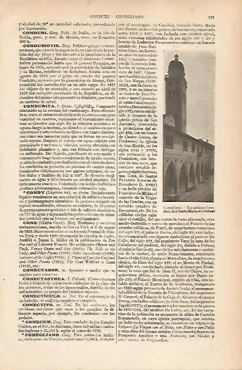 LAMINA ESPASA 25014: Catedral de Conegliano