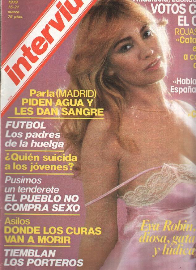 INTERVIU Volumen 0148: EVA ROBIN, diosa, gata y ludica (algo cello lomo lado grapa)