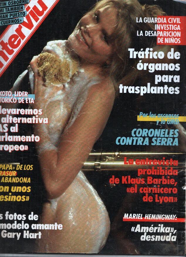 REVISTA INTERVIU Numero 574 - MARIEL HEMINGWAY
