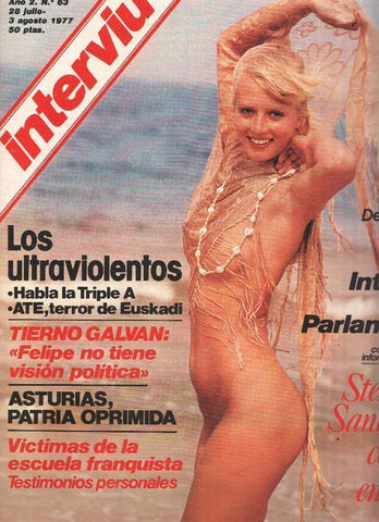 INTERVIU Volumen 0063: STEFANIA SANDRELLI, cogida en falta