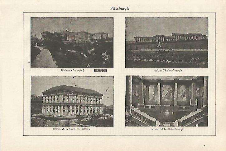 LAMINA ESPASA 27098: Edificios de Pittsburg