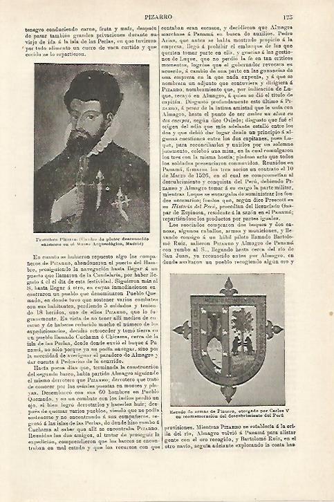 LAMINA ESPASA 27103: Francisco Pizarro