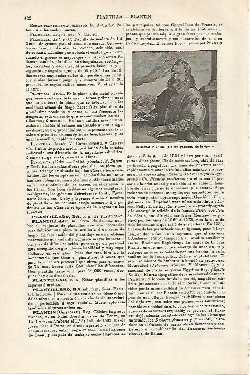 LAMINA ESPASA 27113: Cristobal Plantin