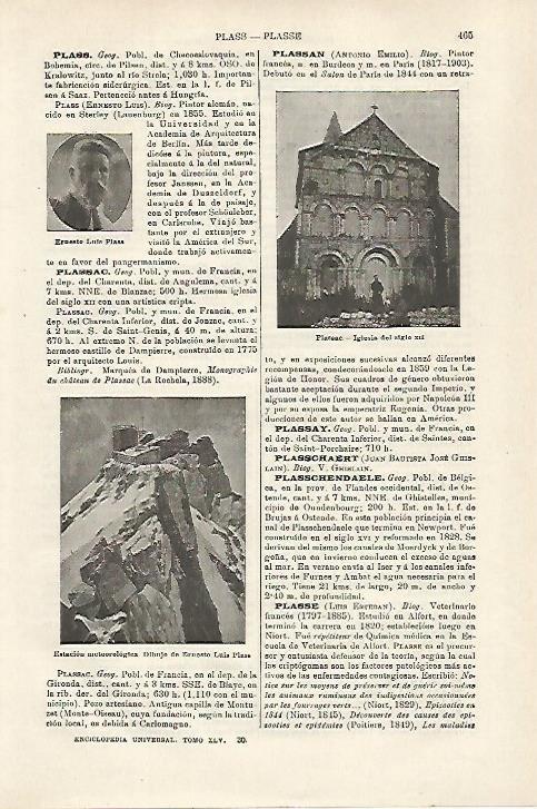 LAMINA ESPASA 27126: Iglesia de Plassac