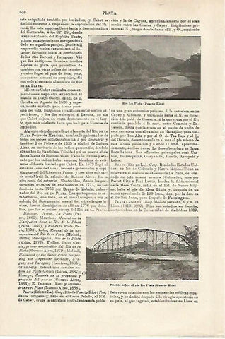 LAMINA ESPASA 27131: Rio La Plata en Puerto Rico