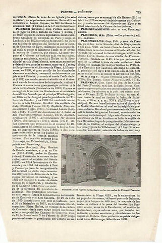 LAMINA ESPASA 27151: Capilla de Santiago en Pleneut Francia