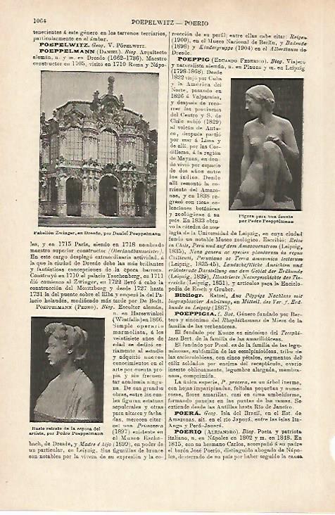 LAMINA ESPASA 27190: Pabellon Zwinger en Dresde