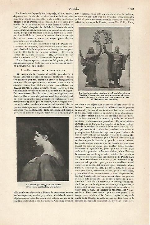 LAMINA ESPASA 27191: La poesi por Mila i Fontanals
