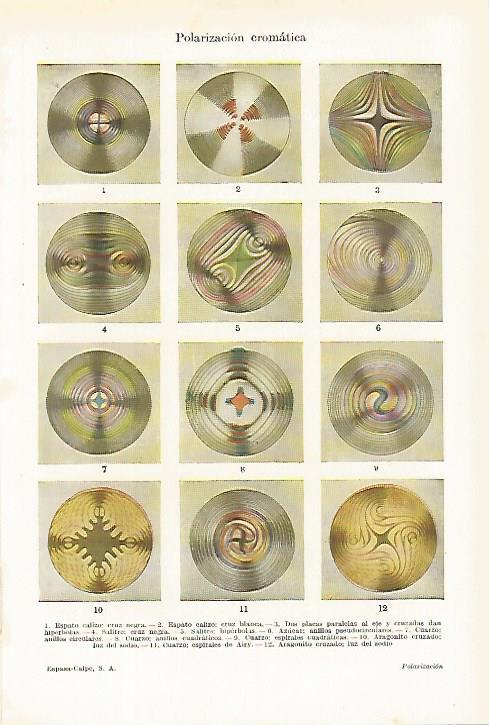 LAMINA ESPASA 27208: Polarizacion cromatica