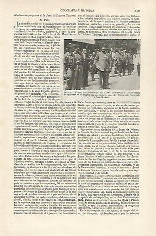 LAMINA ESPASA 27235: Fal Conde en Sevilla en 1936