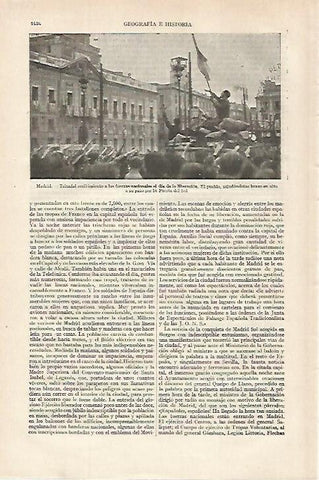 LAMINA ESPASA 27248: Dia de la Liberacion en Madrid