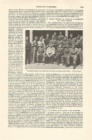LAMINA ESPASA 27252: Milicias de voluntarios en Sevilla en 1936