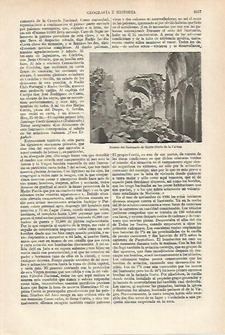 LAMINA ESPASA 27276: Ruinas del Santuario de Santa Maria de la Cabeza